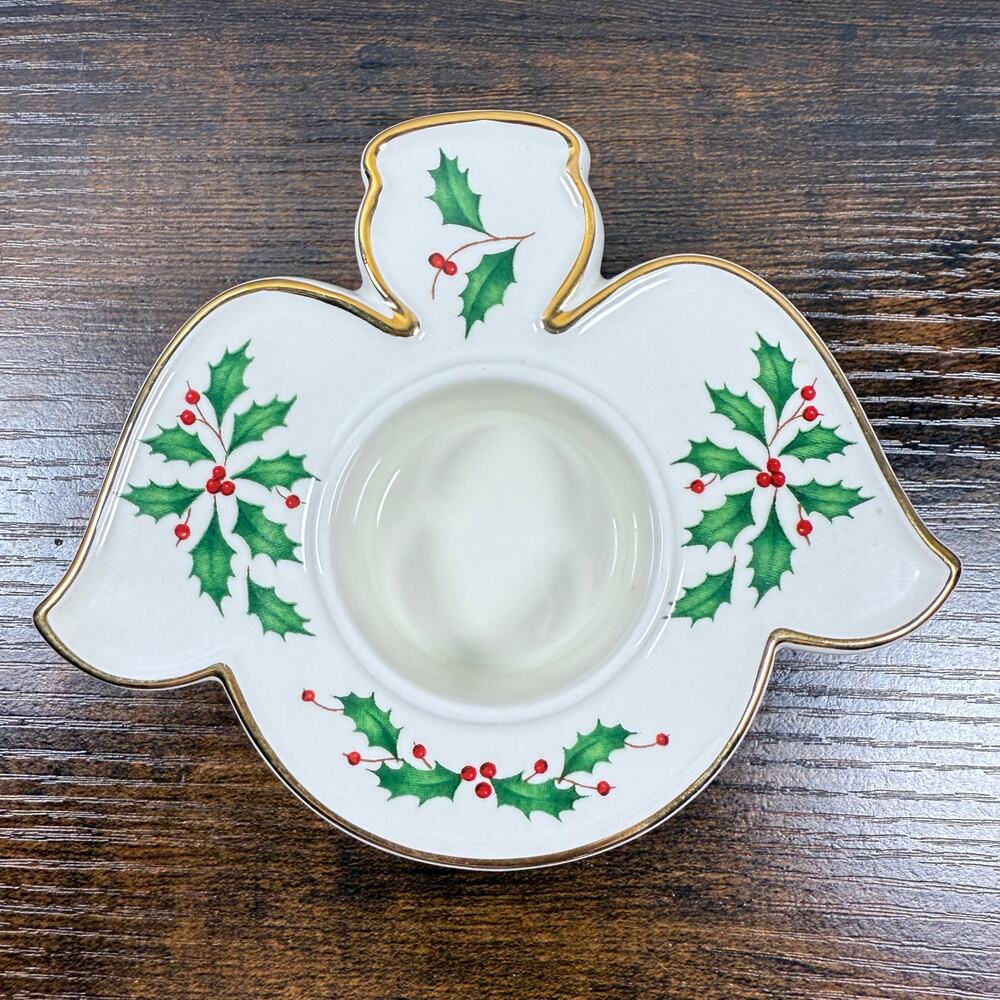 Lenox Holiday Angel Votive Porcelain Candle Holder